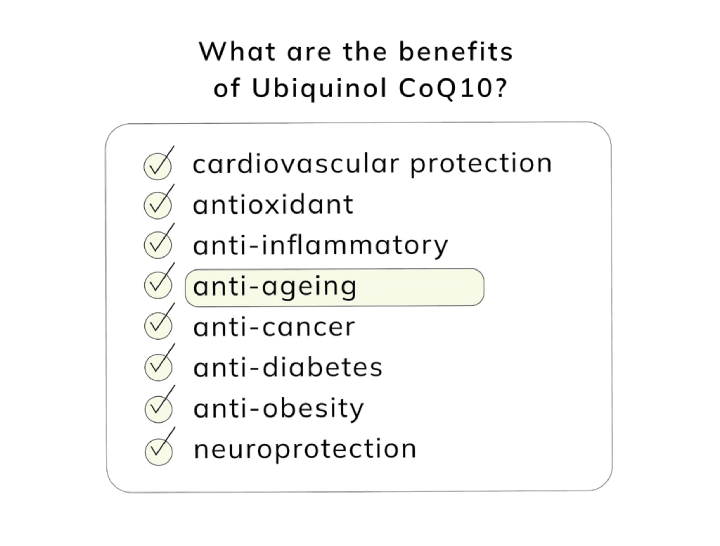 benefits ubiquinol CoQ10